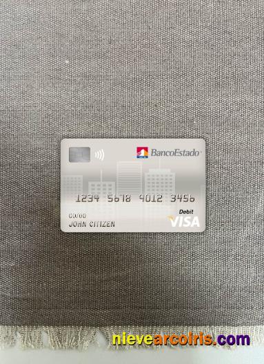 Chile banco del estado de chile bank visa debit card photolook